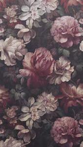 PARATO UNICO 2026 PVC/TNT/FLOWERS ROSE 1,59X2,80H.CM (3 TELI)