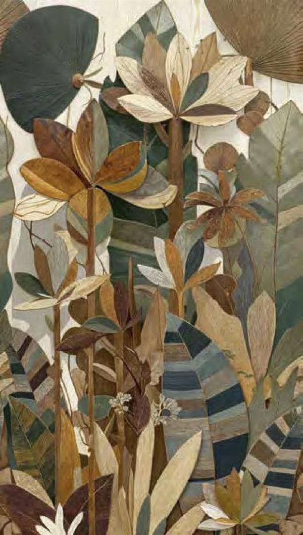 PARATO UNICO 2026 PVC/TNT/FOLIAGE MULTI. 1,59X2,80H.CM (3 TELI)