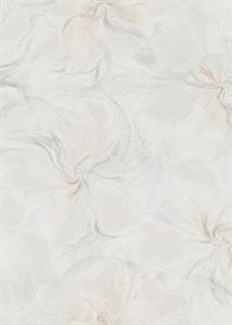 PARATO OPULENCE PVC/TNT / DESIGN ORANGE WHITE 0,53X10,05MT
