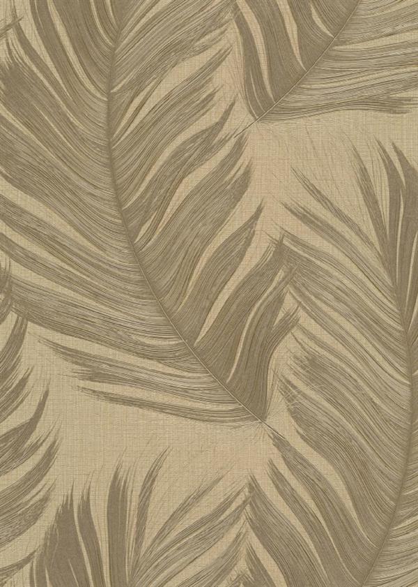 PARATO OPULENCE PVC/TNT /FOLIAGE GOLD 0,53X10,05MT
