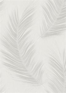 PARATO OPULENCE PVC/TNT /FOLIAGE WHITE 0,53X10,05MT