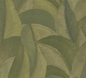 PARATO OPULENCE PVC/TNT /FOLIAGE DOUBLE GREEN  0,53X10,05MT