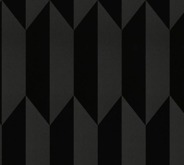 PARATO OPULENCE PVC/TNT /DESIGN TOTAL BLACK 0,53X10,05MT