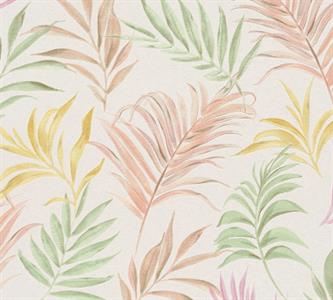 PARATO OPULENCE PVC/TNT /FOLIAGE MULTICOLOR 0,53X10,05MT