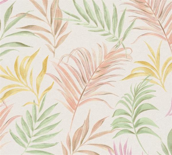 PARATO OPULENCE PVC/TNT /FOLIAGE MULTICOLOR 0,53X10,05MT