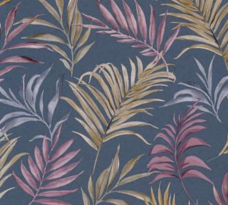 PARATO OPULENCE PVC/TNT /FOLIAGE VIOLET 0,53X10,05MT