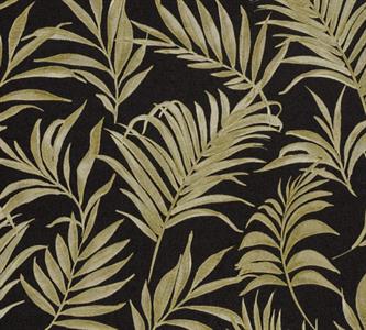 PARATO OPULENCE PVC/TNT /FOLIAGE BLACK GREEN 0,53X10,05MT