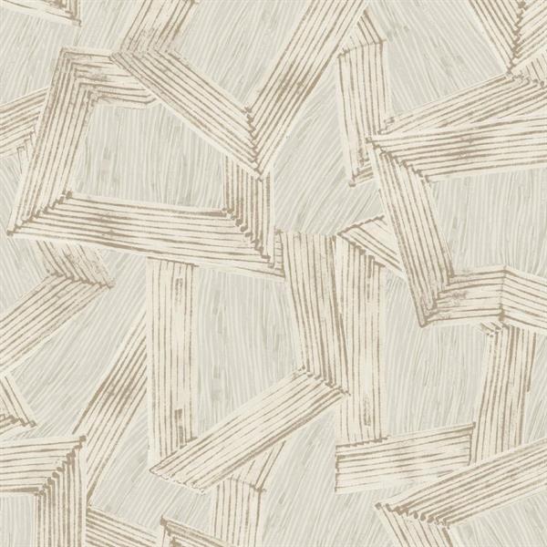 PARATO LINE&LEAF IN TNT/DESIGN BEIGE 0,53X10,05MT