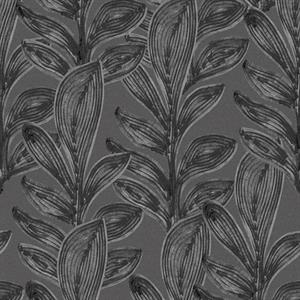 PARATO LINE&LEAF IN TNT/FOLIAGE BLACK 0,53X10,05 MT