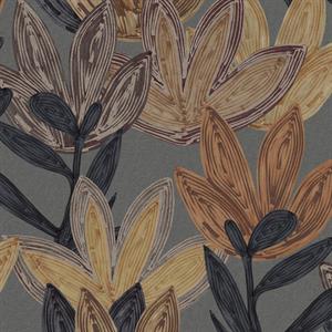 PARATO LINE&LEAF IN TNT/FOLIAGE CUPE MULTI. 0,53X10,05MT