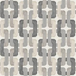PARATO LINE&LEAF IN TNT/DESIGN  BEIGE/GREY 0,53X10,05MT