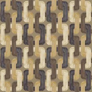 PARATO LINE&LEAF IN TNT/DESIGN BROWN/MULTI 0,53X10,05MT