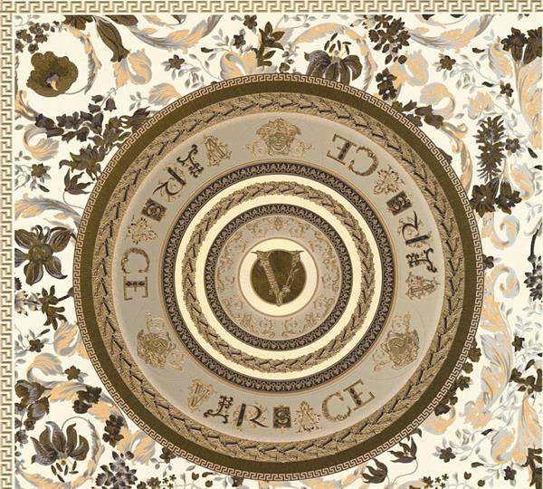 VERSACE 5 PARATO VINILICSU TNT FLOWERS BEIGE 0,70X10,05MT