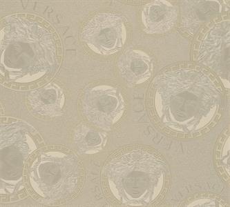 VERSACE 5 PARATO VINILICSU TNT GEOM.BEIGE 0,70X10,05MT