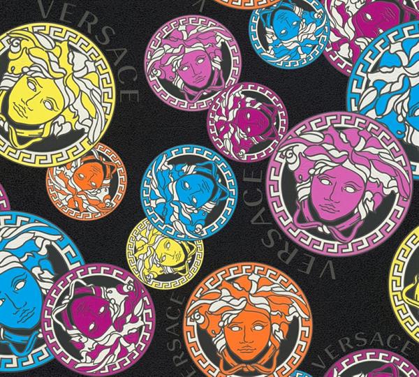 VERSACE 5 PARATO VINILICSU TNT FANT.BLACK 0,70X10,05MT