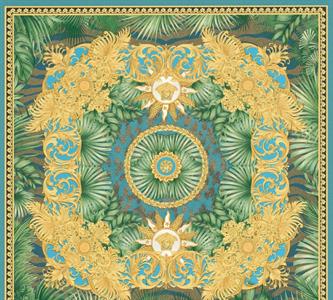 VERSACE 5 PARATO VINILICSU TNT JUNG. BLU/GREEN 0,70X10,05MT