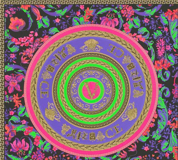 VERSACE 5 PARATO VINILICSU TNT FLOWERS MIS.0,70X10,05MT