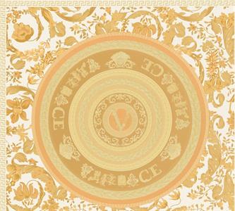VERSACE 5 PARATO VINILICSU TNT FLOWERS GOLD 0,70X10,05MT