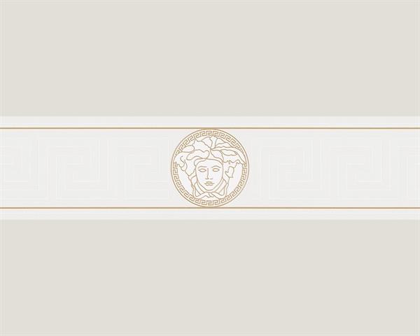 VERSACE 5 BORDO VINILICOSU TNT WHITE  MIS.5X13H CM