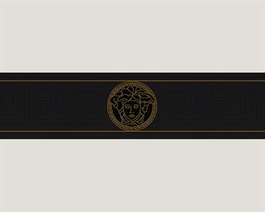 VERSACE 5 BORDO VINILICOSU TNT BLACK MIS.5X13 H CM