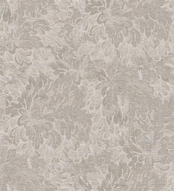 PARATO ARAZZO IN TNT    /FOLIAGE TAUPE 0,53X10,05 mt