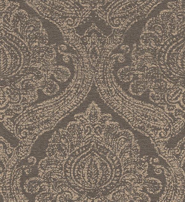 PARATO ARAZZO IN TNT    /DAMASCO BROWN 0,53X10,05 mt