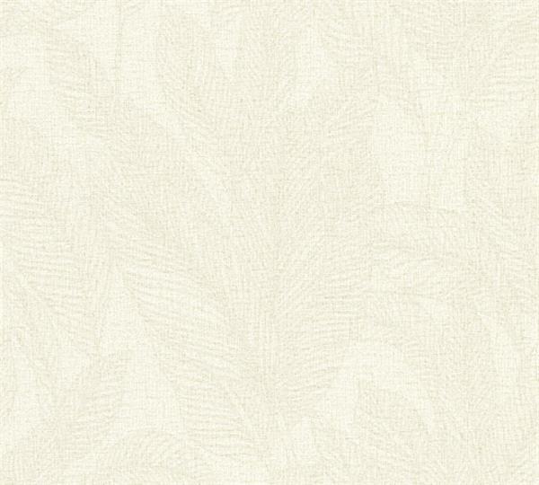 PARATO EDEN IN PVC/TNT  /FOLIAGE CREAM 0,53X10,05MT