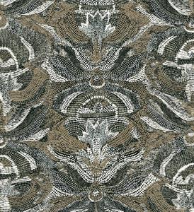PARATO MAREA IN TNT     DESIGN DARK GREEN 0,53X10,05MT