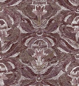 PARATO MAREA IN TNT     DESIGN BORGOGNE 0,53X10,05MT