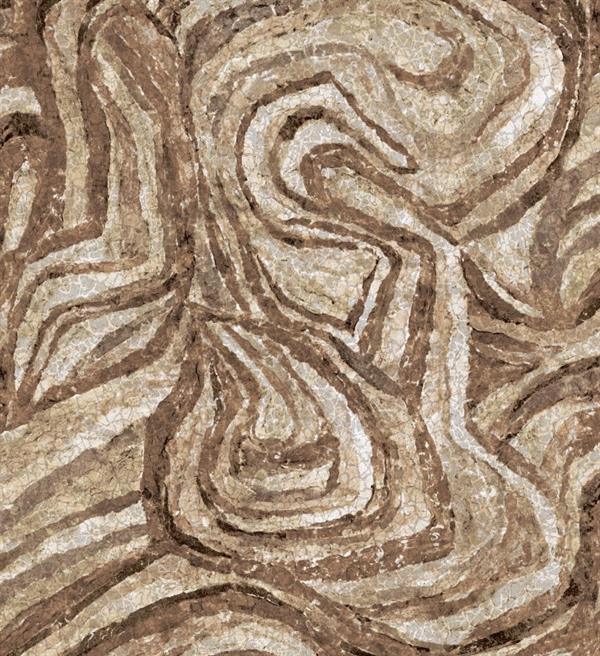 PARATO MAREA IN TNT     DESIGN BROWN 0,53X10,05MT