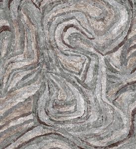 PARATO MAREA IN TNT     DESIGN GREY/VINE 0,53X10,05MT