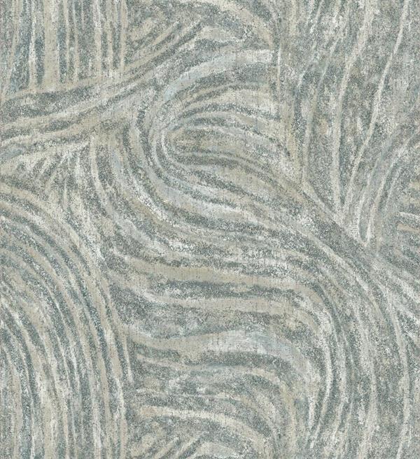 PARATO MAREA IN TNT     DESIGN GREEN MIS. 0,70X8,6MT (3 TELI)