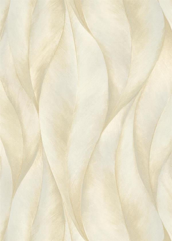 PARATO CASSETTONI 2026  FOGLIE BEIGE/ORO 10X0,53MT