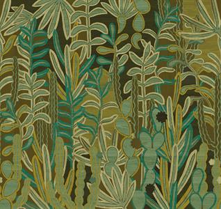 PARATO DESIGNER WALLS 2 TNT JUNGLE GREEN MIS.3,18X3,00.H (6TELI)