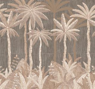 PARATO DESIGNER WALLS 2 TNT PALME TAUPE MIS.3,18X3,00.H (6 TELI)