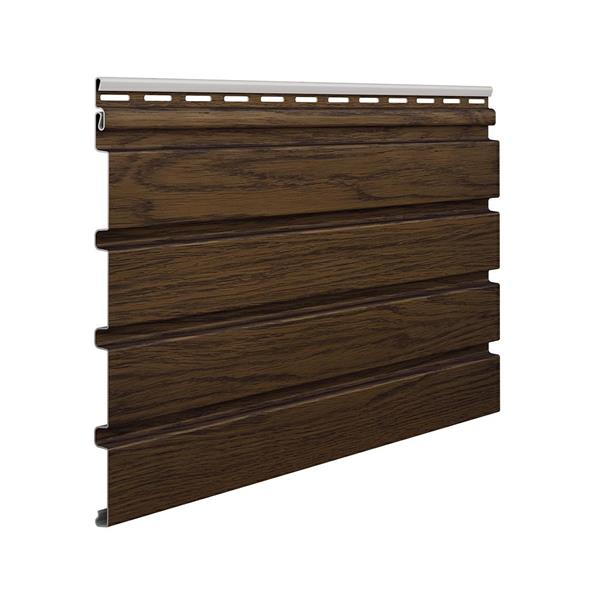 PANNELLO FRONTO MAX IN PVC-U WALNUT 295X28,3X1,2CM CF.10
