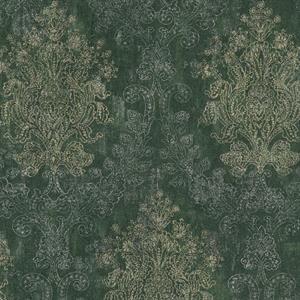 PARATO ELITE IN PVC/TNT DAMASCO GREEN 0,53X10,05MT