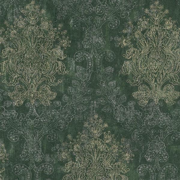 PARATO ELITE IN PVC/TNT DAMASCO GREEN 0,53X10,05MT