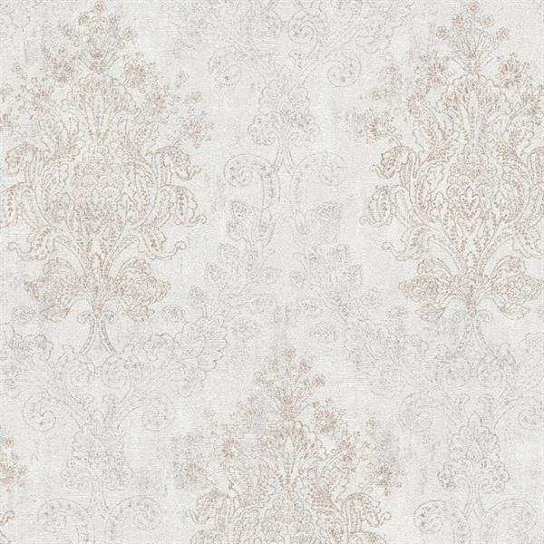 PARATO ELITE IN PVC/TNT DAMASCO ICE/GOLD 0,53X10,05MT
