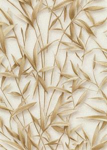 PARATO ELITE IN PVC/TNT FOLIAGE GOLD 0,53X10,05MT