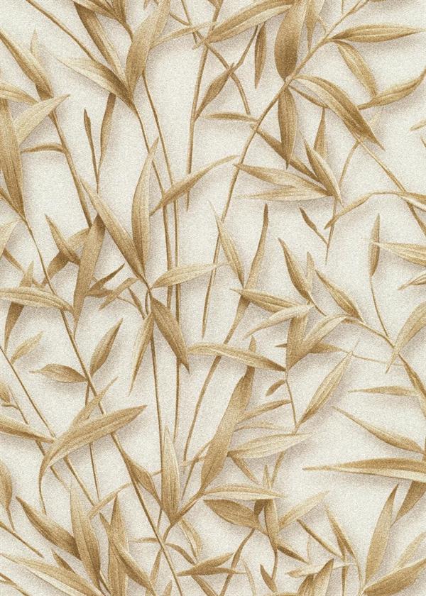 PARATO ELITE IN PVC/TNT FOLIAGE GOLD 0,53X10,05MT