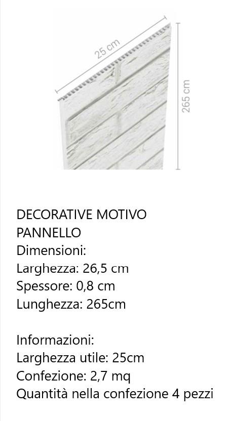 DOGA IN MPC MOTIVO BROWN MARBLE MIS. H.265X30X1 CM