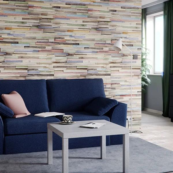 DOGA IN PVC MOTIVO COLOUR WOOD MIS. H.265X30X1 CM