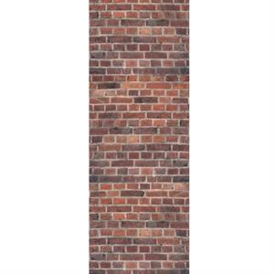 DOGA IN PVC MOTIVO RED BRICK MIS. H.265X30X1 CM