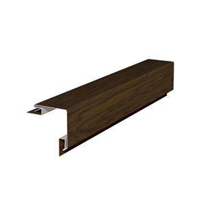 ANGOLO ESTERNO PER FRONTO WALNUT 3,05MT(CF.5PZ)