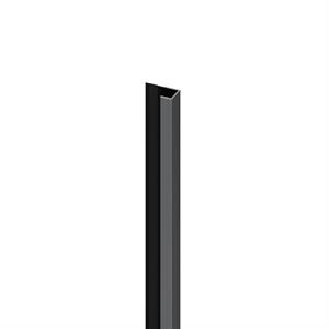 PROFILO DI FINITURA PER DOGA IN MPC DEEP GREY L. 3MT
