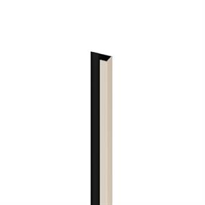 PROFILO DI FINITURA PER DOGA IN MPC SATIN CREAM L. 3MT
