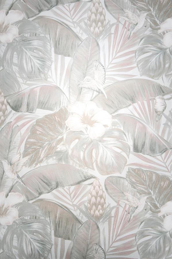 PARATO DUPLEX CHARTA FOLIAGE LIGHT TAUPE 0,53X10,05MT