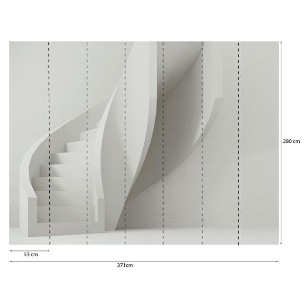 PARATO PANORAMAG-LE-BOOK/PVC/TNT DESIGN 3,71X2,80MT (7TELI)