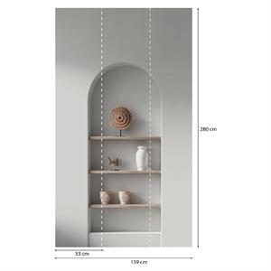 PARATO PANORAMAG-LE-BOOK/PVC/TNT ARCHE 1,59X2,80MT (3TELI)
